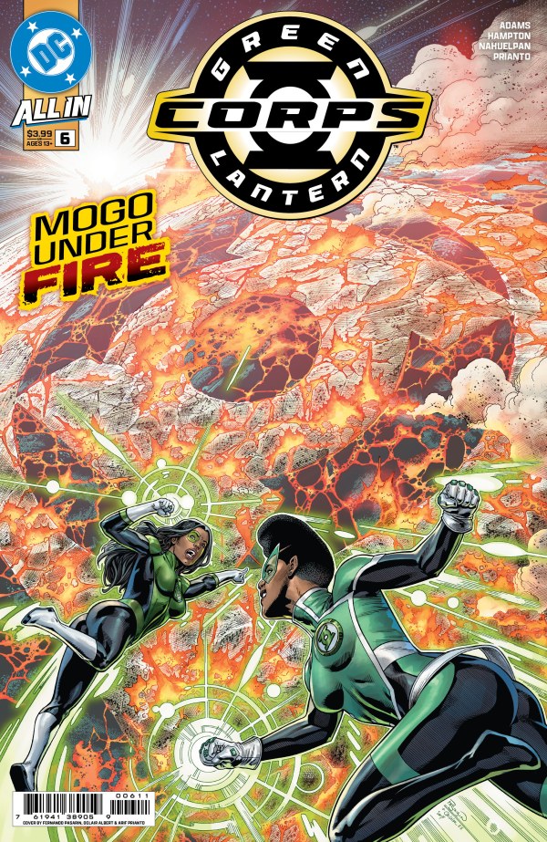 Green Lantern Corps #6 cover