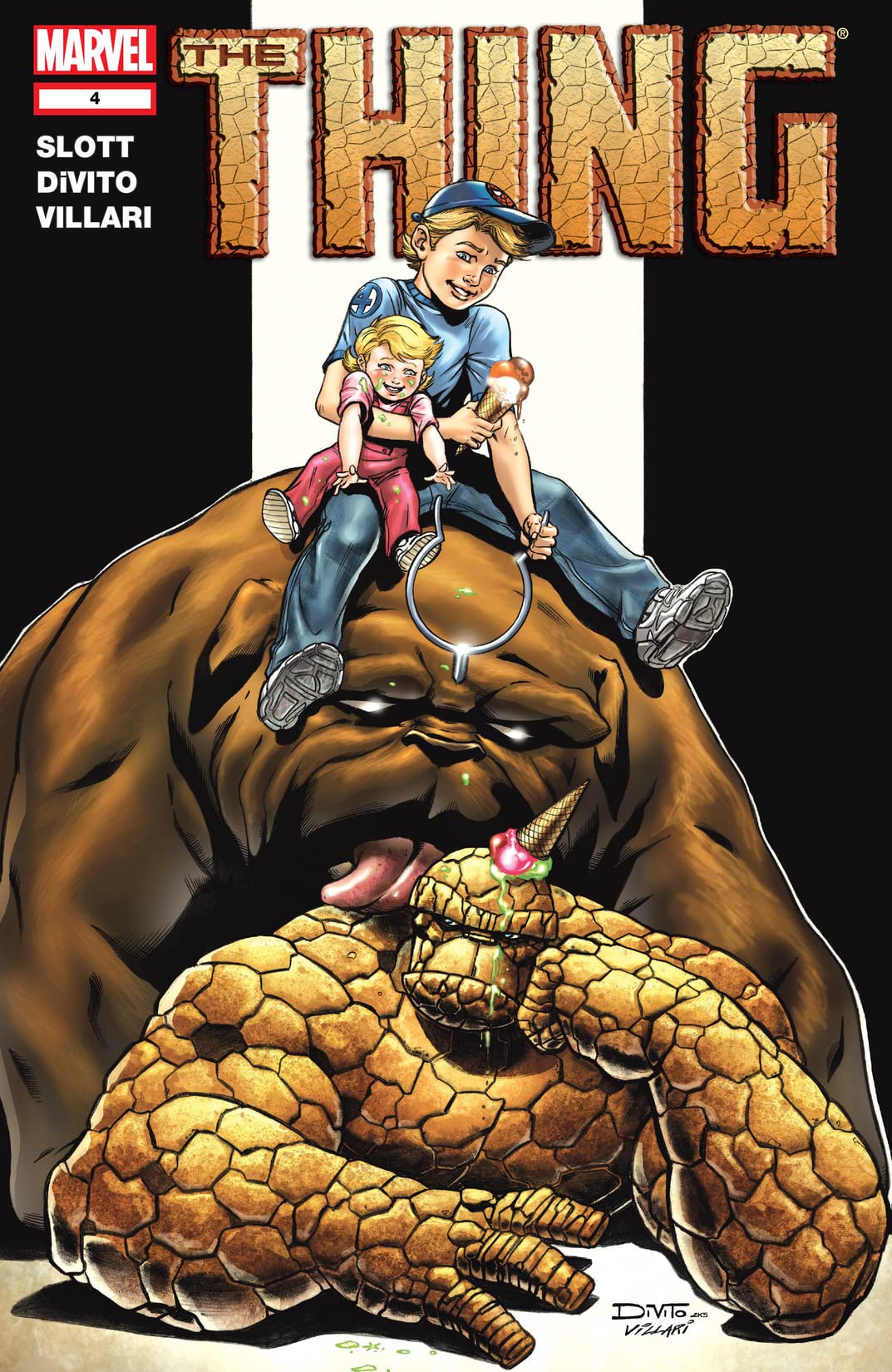 The Thing #4 cover