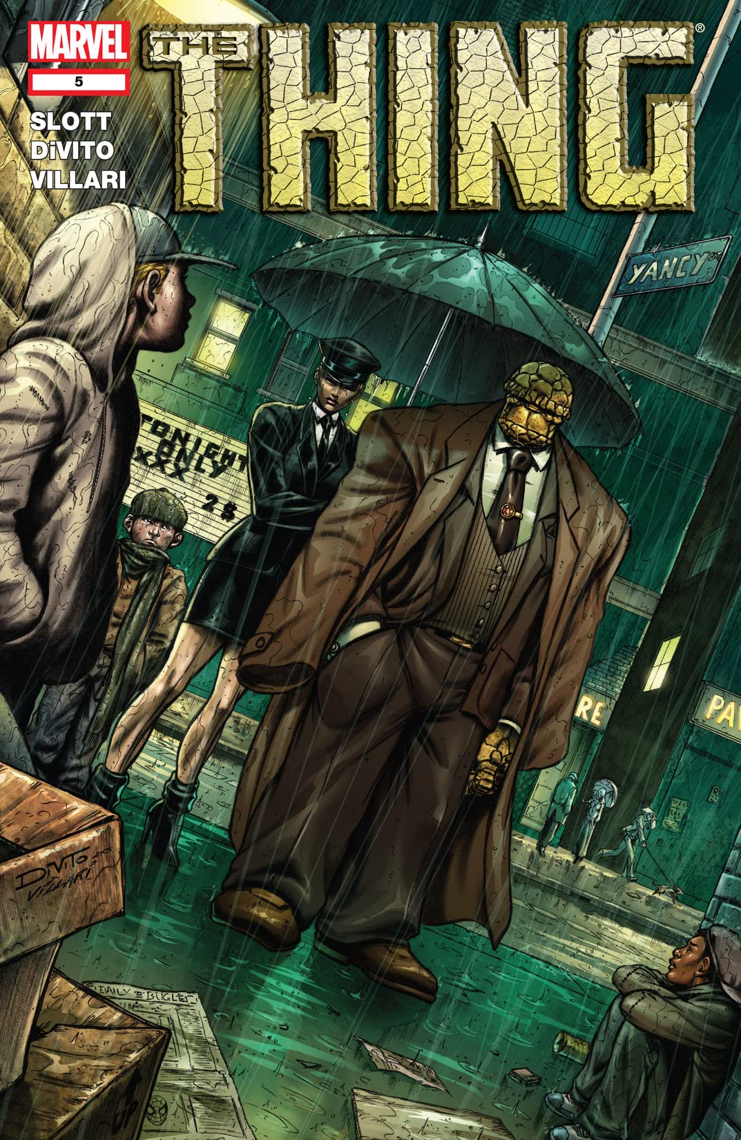 The Thing #5 cover