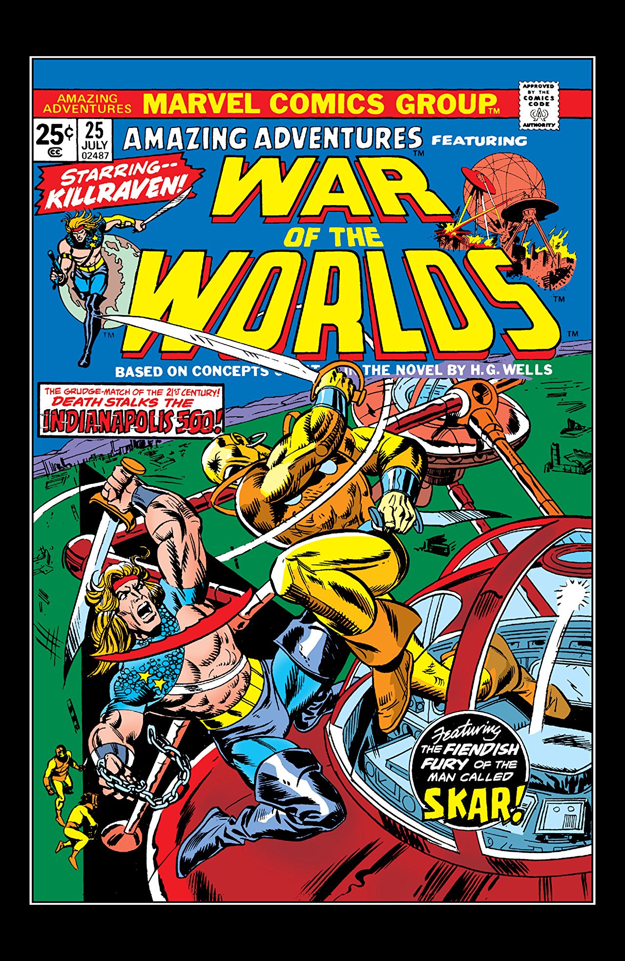 Amazing Adventures #25 cover