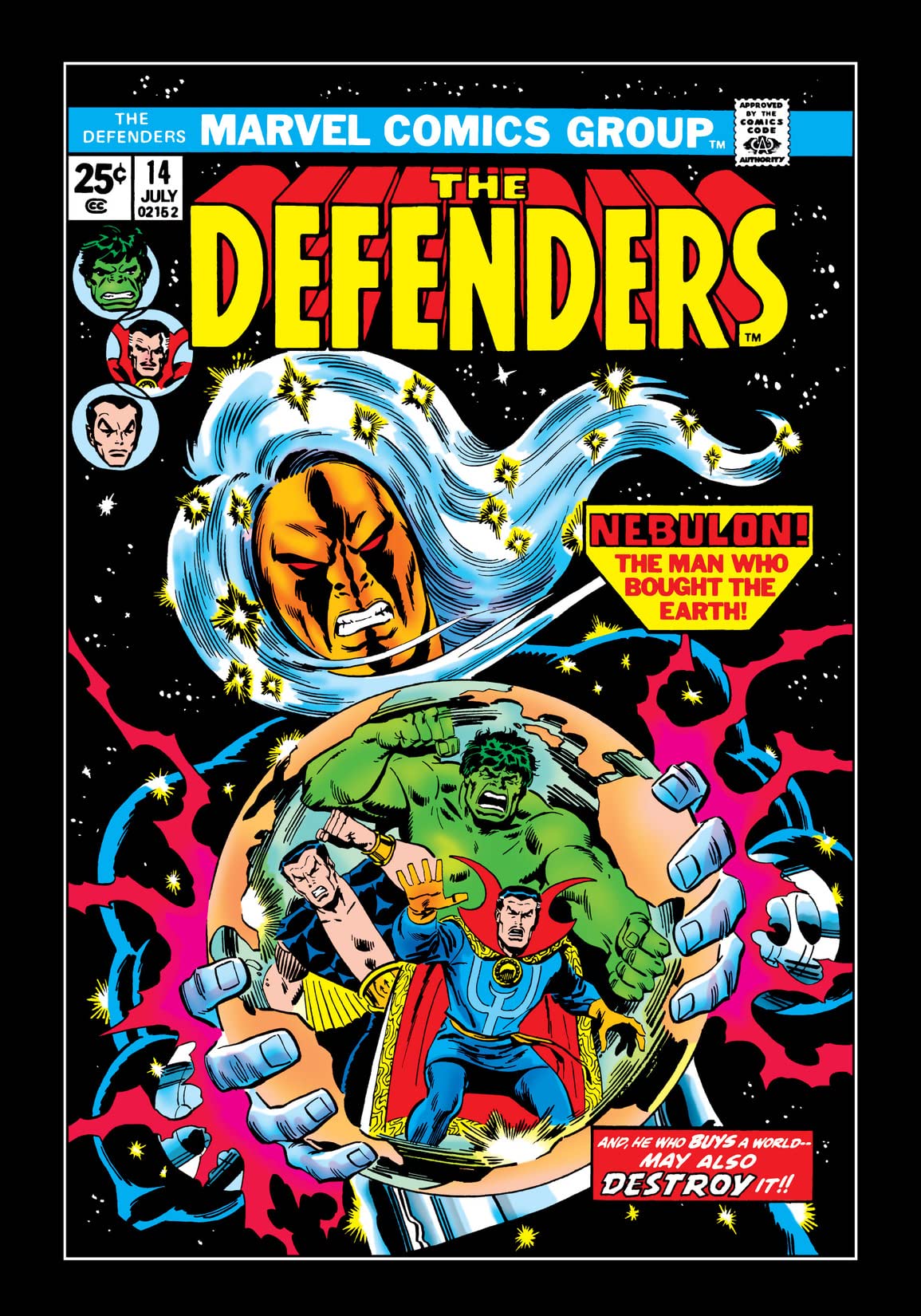 The Defenders #14 cover