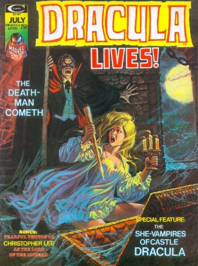 Dracula Lives #7 cover