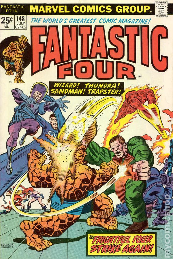 Fantastic Four #148 cover