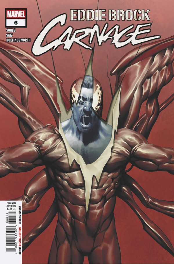 Eddie Brock: Carnage #6 cover
