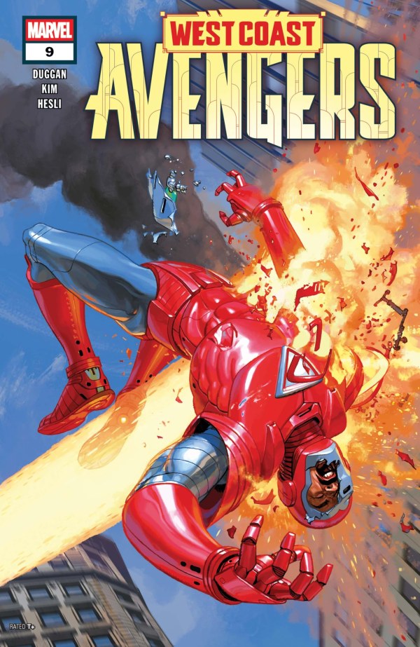 West Coast Avengers #9 cover