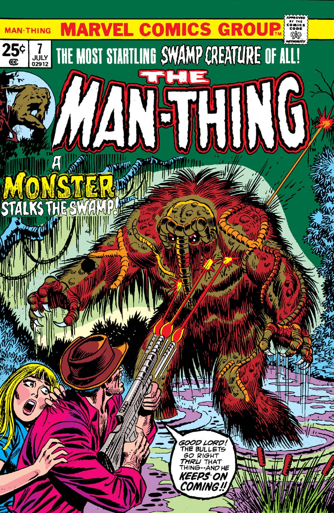 Man-Thing #7 cover