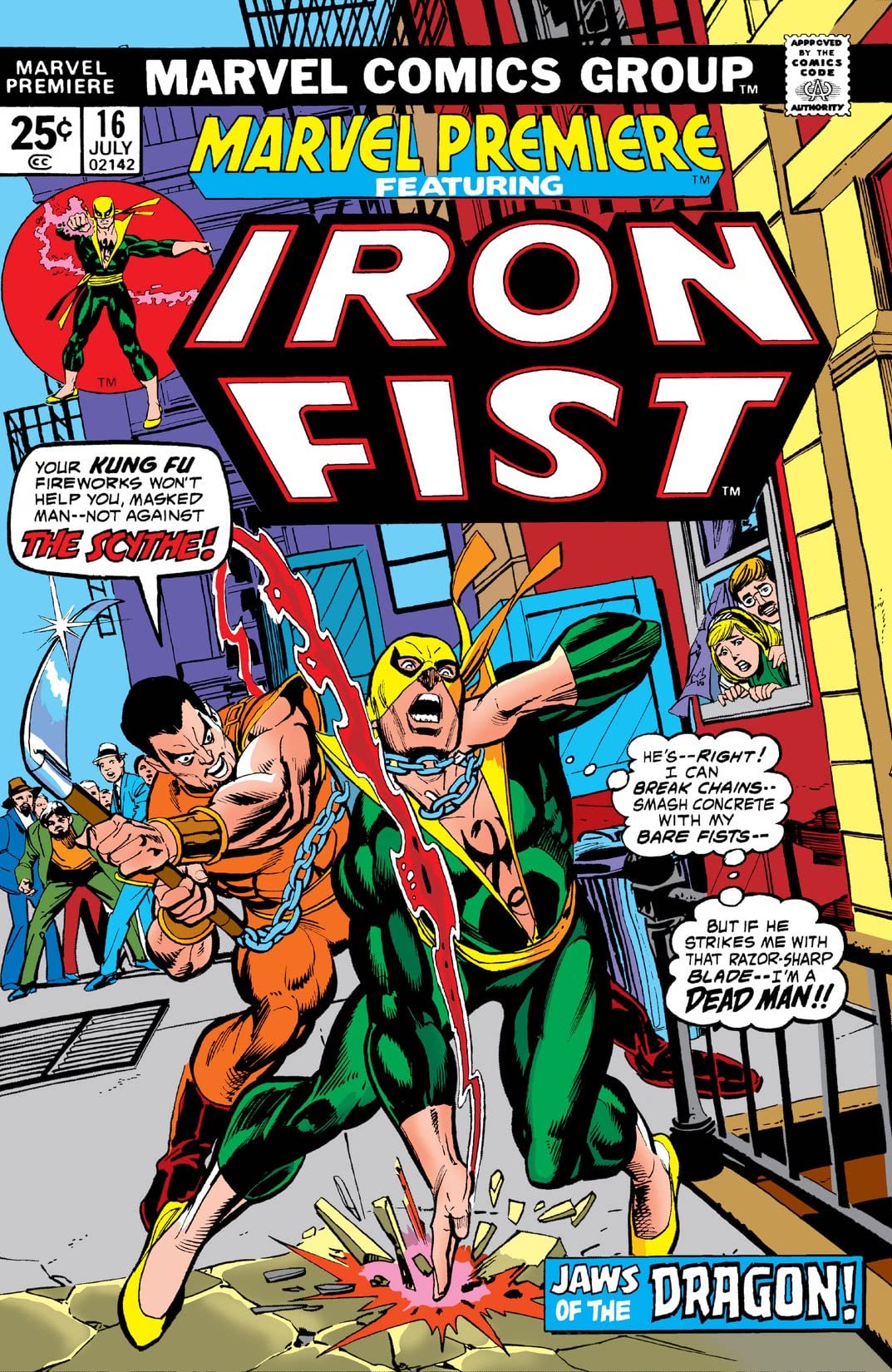 Marvel Premiere #16 cover