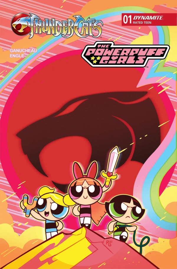 ThunderCats The Powerpuff Girls #1 cover