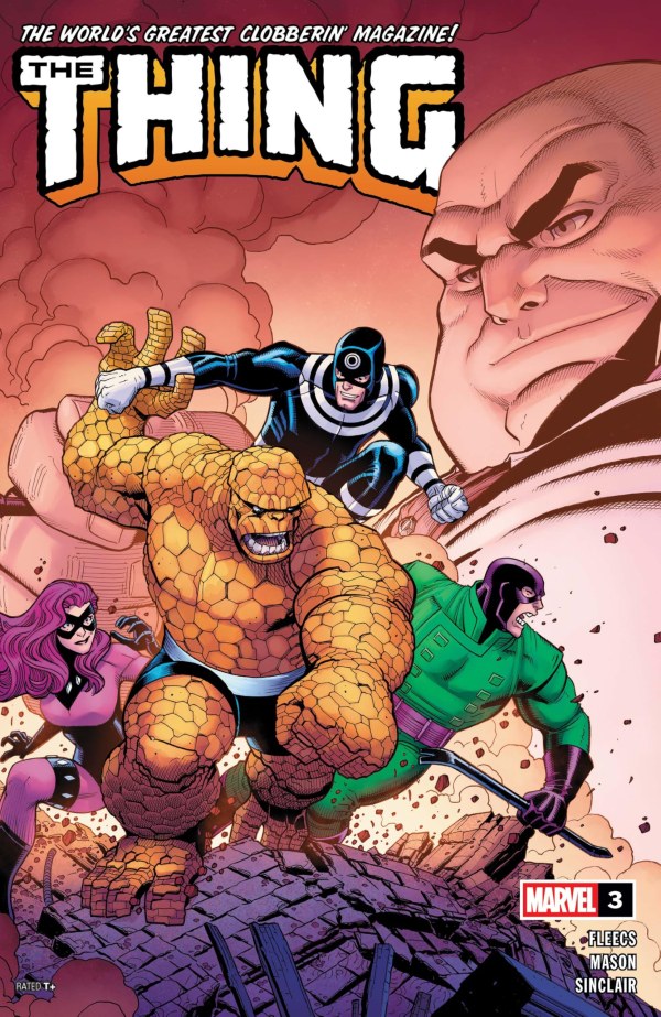 The Thing #3 cover