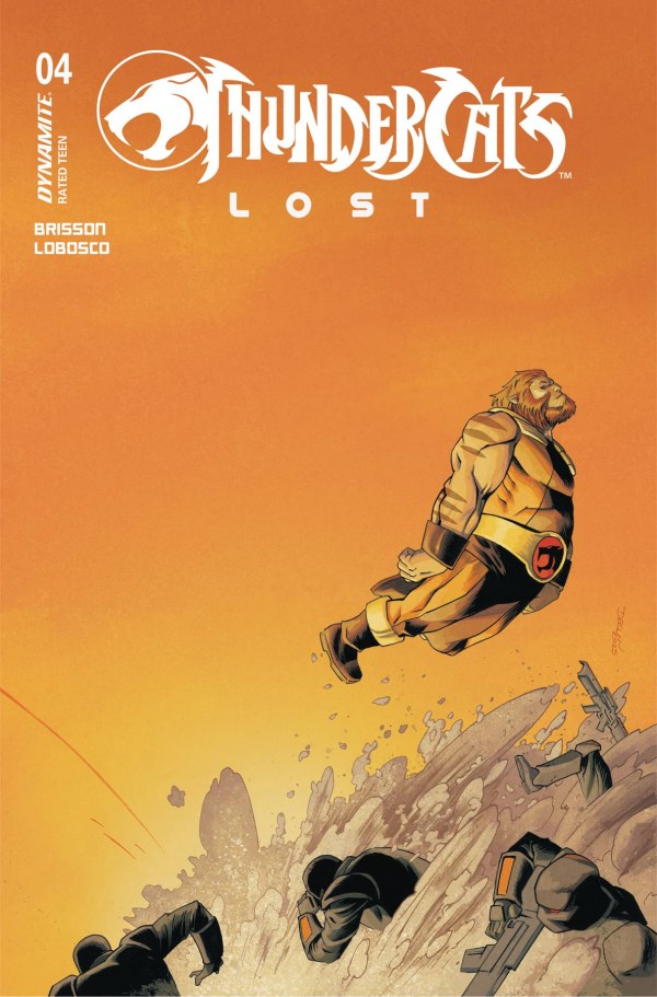 ThunderCats Lost #4 cover