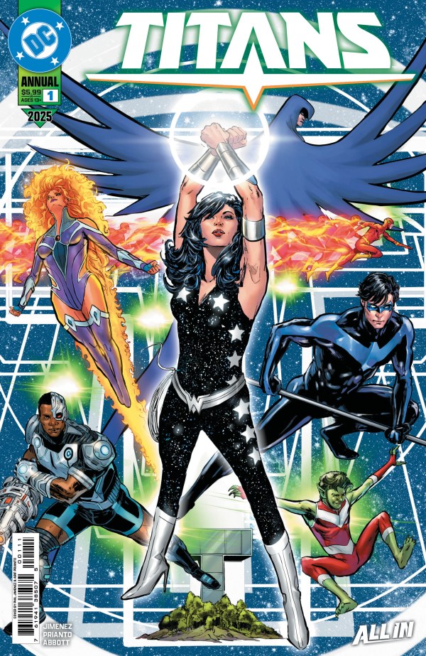 Titans 2025 Annual #1 cover
