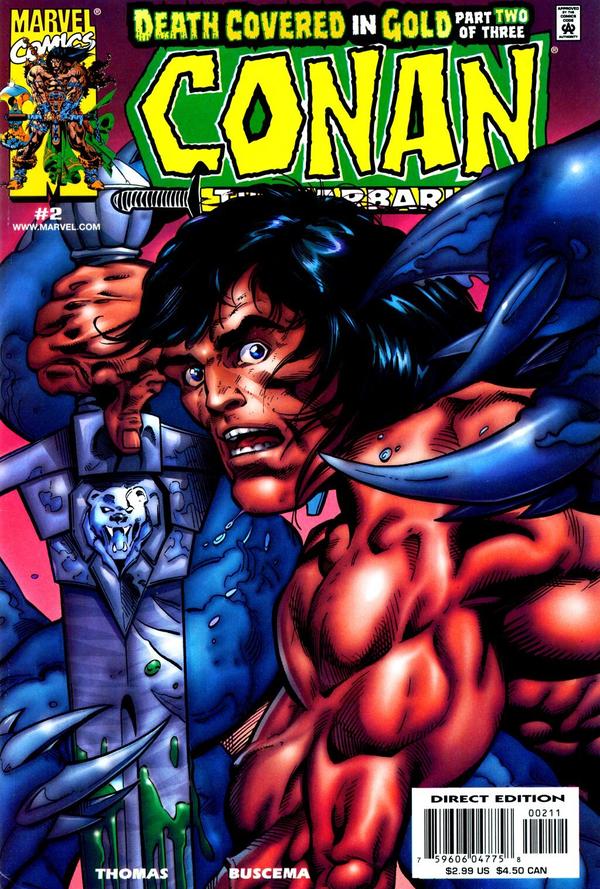 Conan: Death Covered in Gold #2 cover