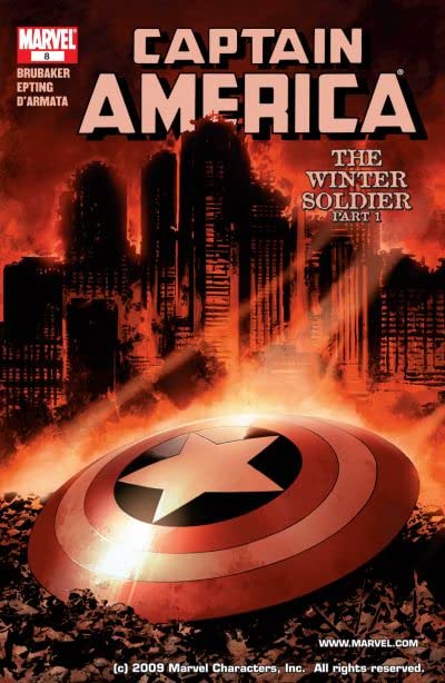 Captain America #8 cover