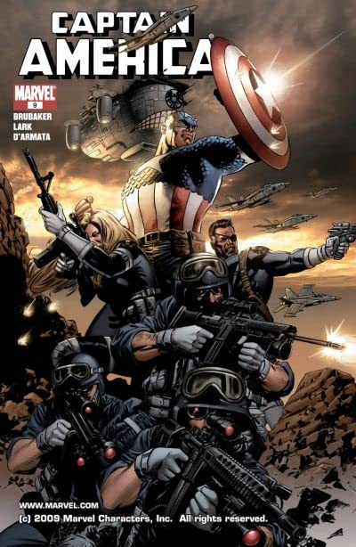 Captain America #9 cover