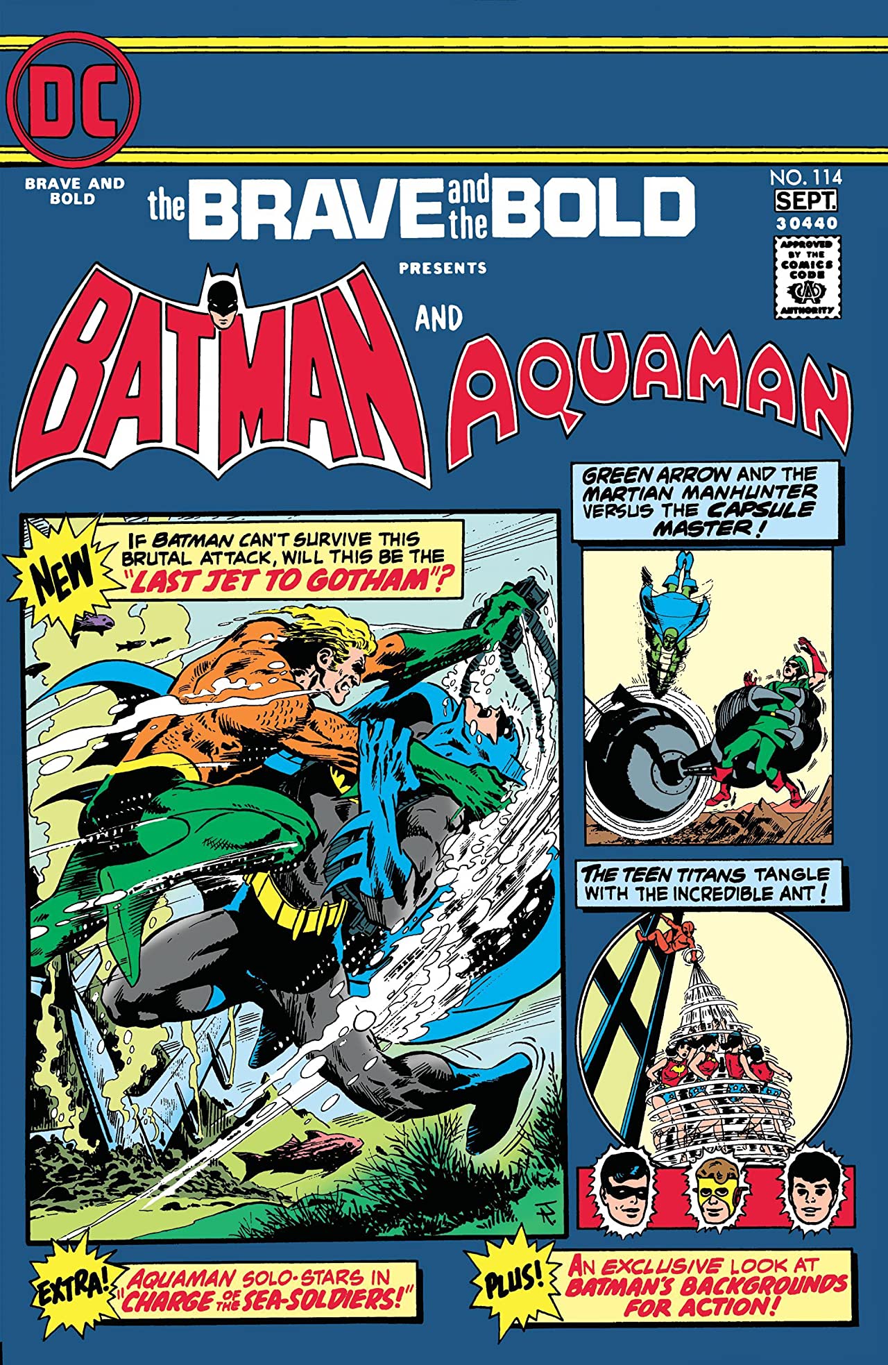 The Brave and the Bold #114 cover