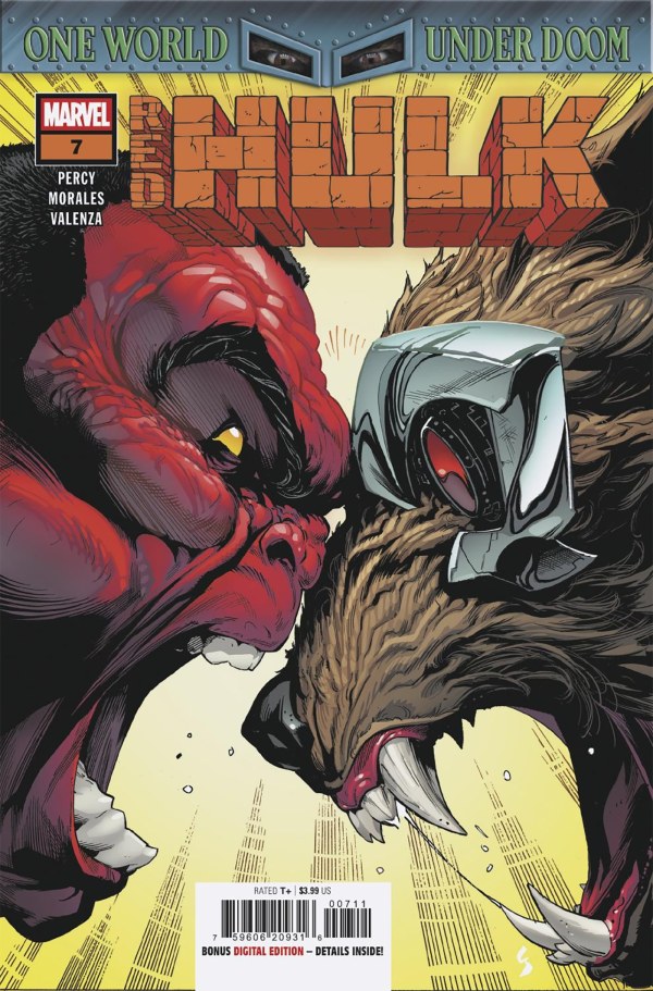 Red Hulk #7 cover