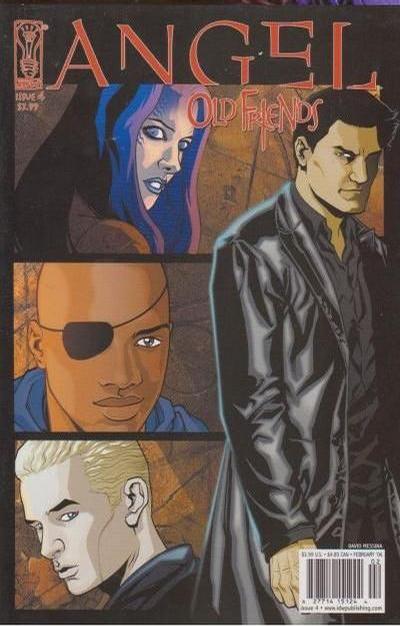 Angel: Old Friends #4 cover