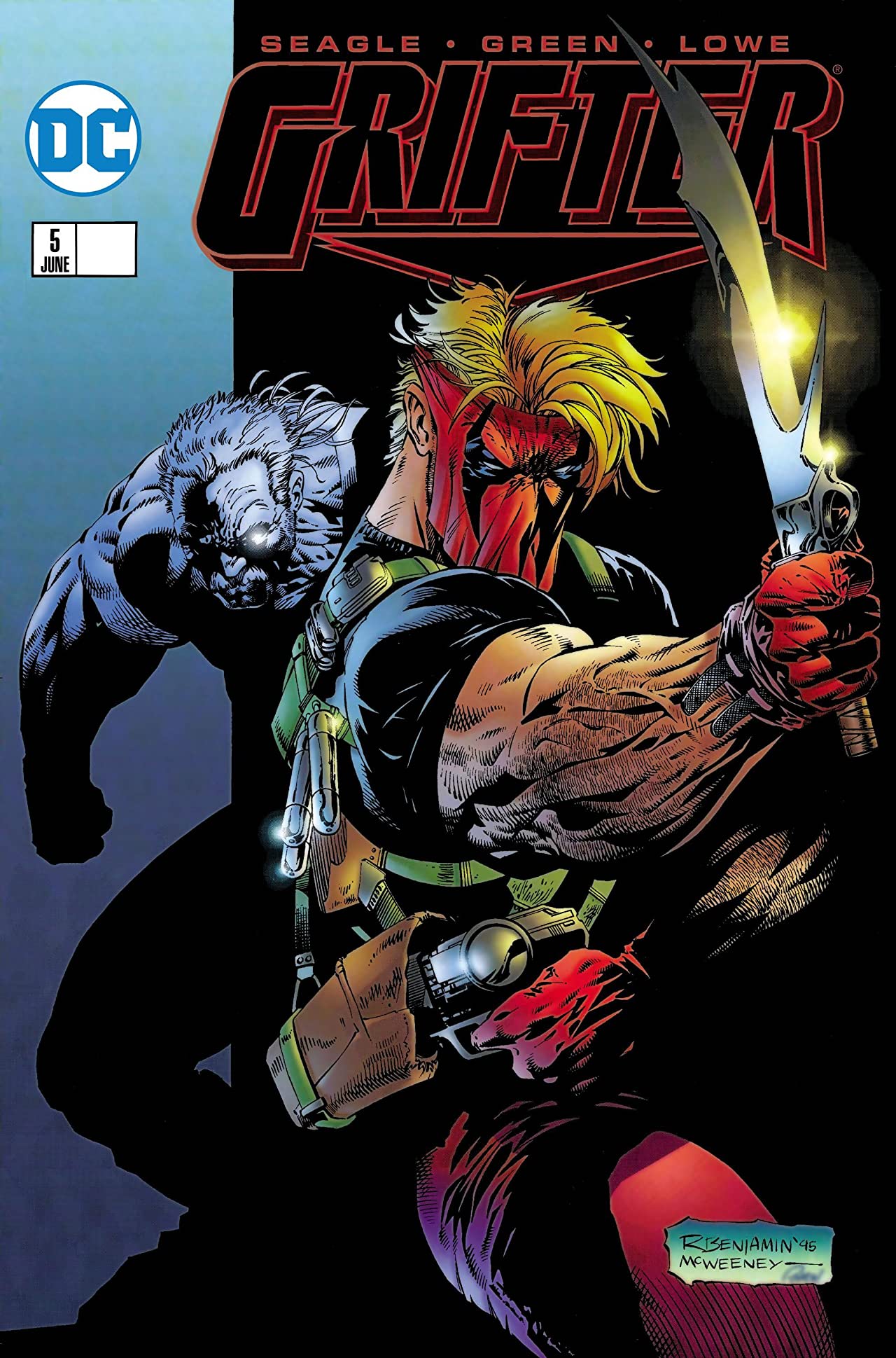 Grifter #5 cover