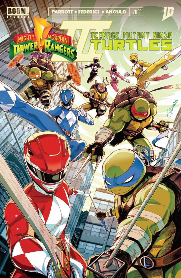 Mighty Morphin Power Rangers / Teenage Mutant Ninja Turtles III #1 cover