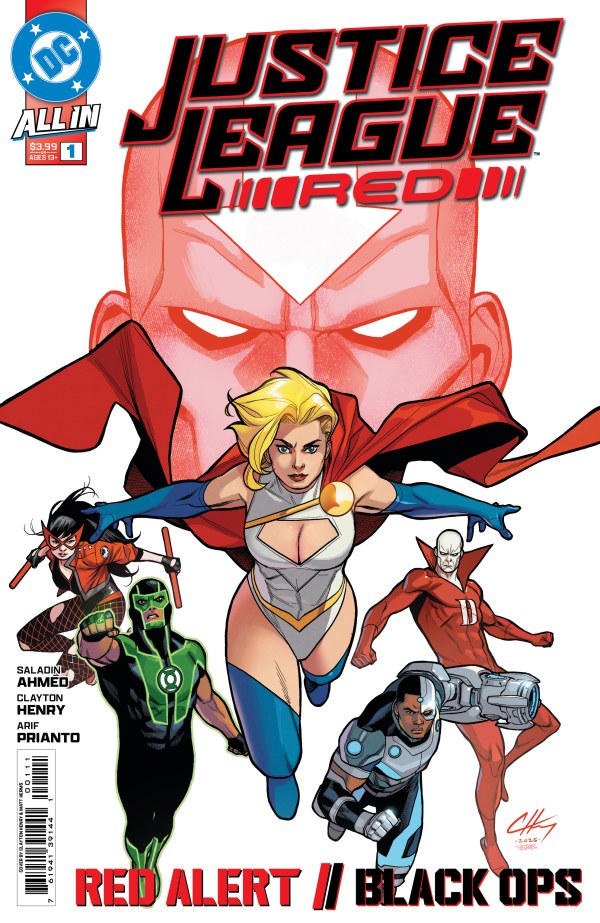 Justice League Red #1 cover