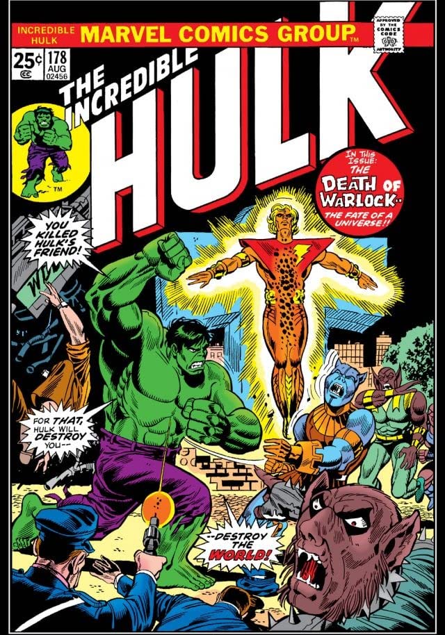 The Incredible Hulk #178 cover