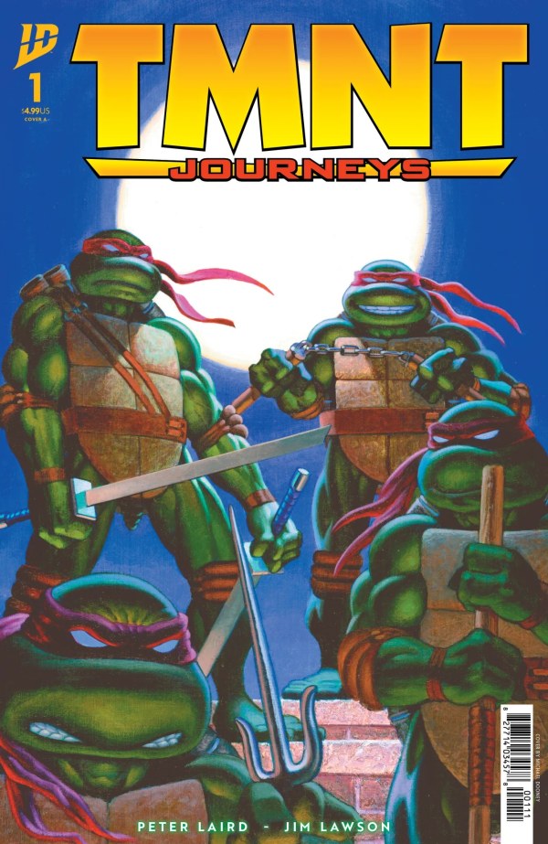 TMNT: Journeys #1 cover