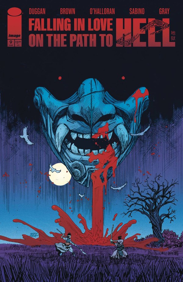 Falling in Love on the Path to Hell #9 cover
