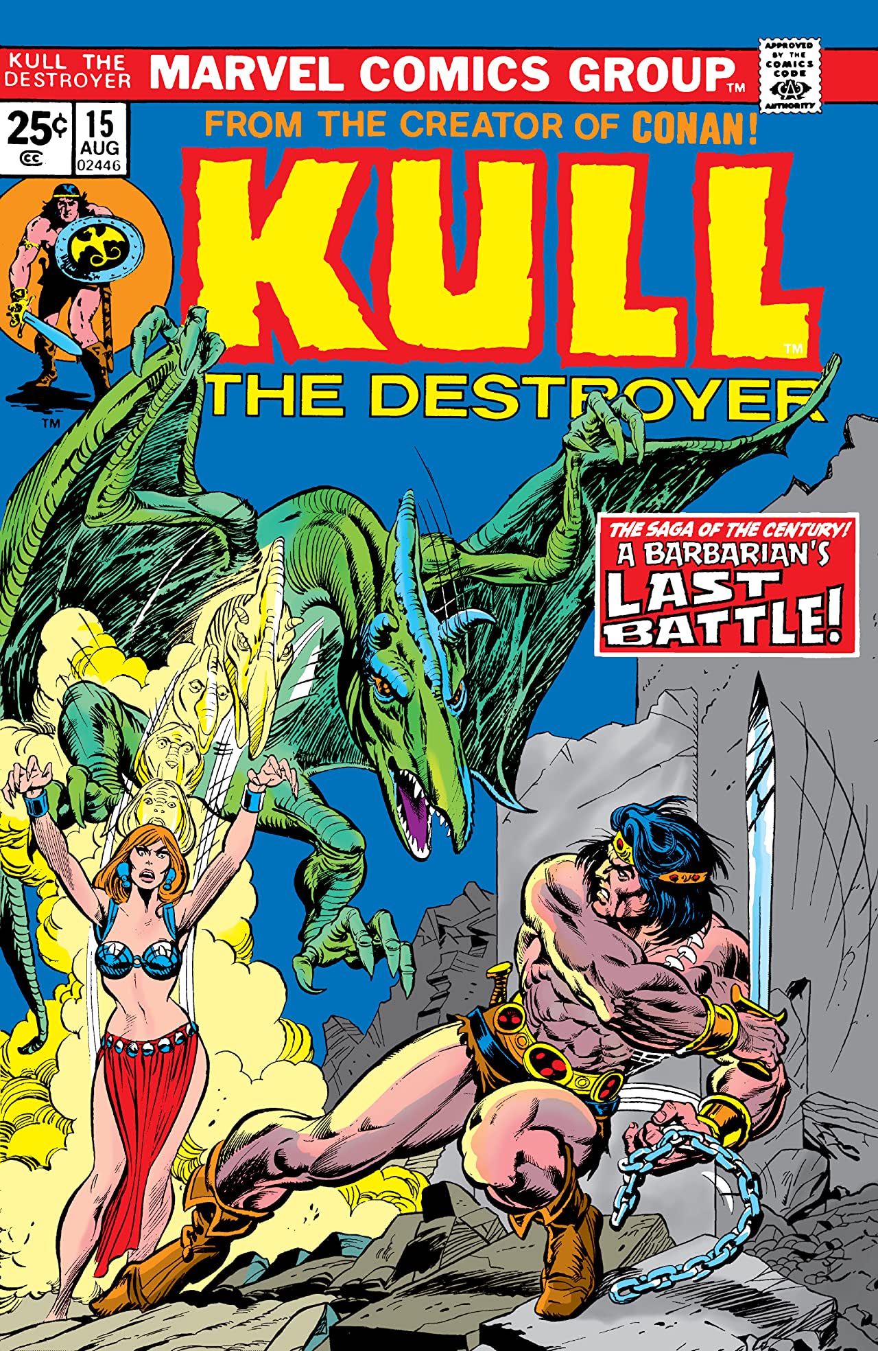 Kull, the Destroyer #15 cover
