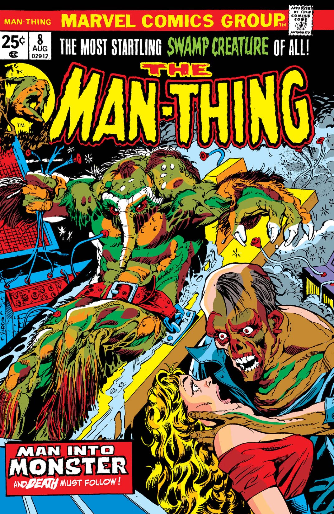 Man-Thing #8 cover