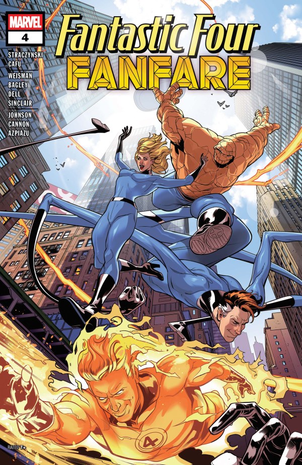 Fantastic Four Fanfare #4 cover