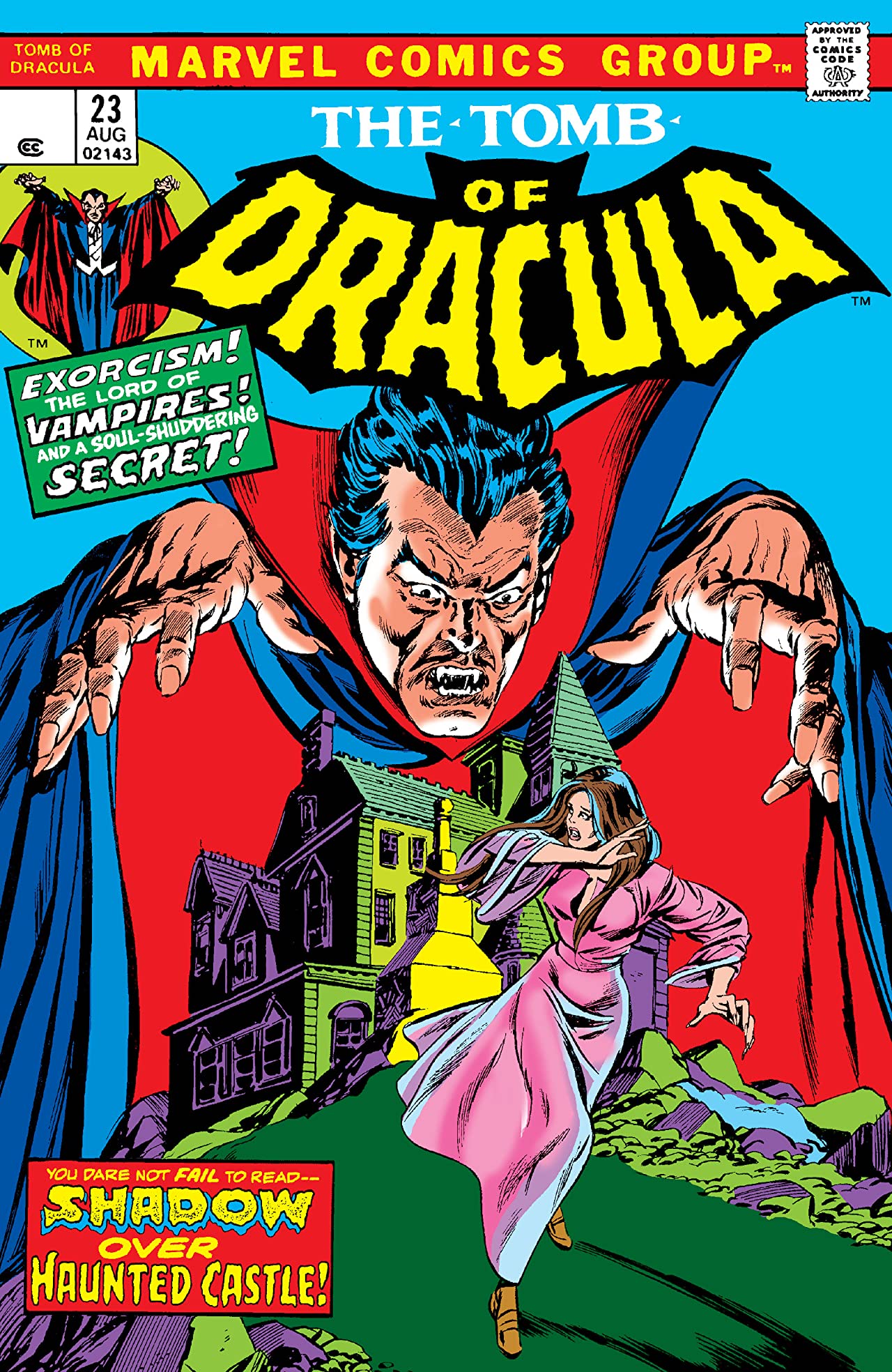 Tomb of Dracula #23 cover