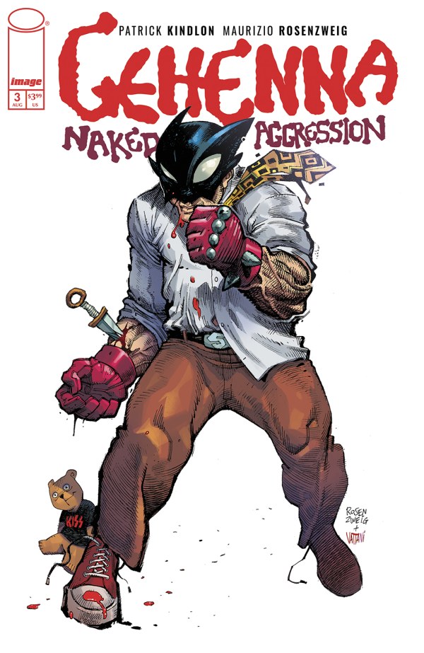 Gehenna: Naked Aggression #3 cover