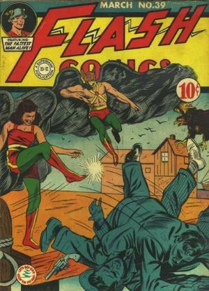 Flash Comics #39 cover