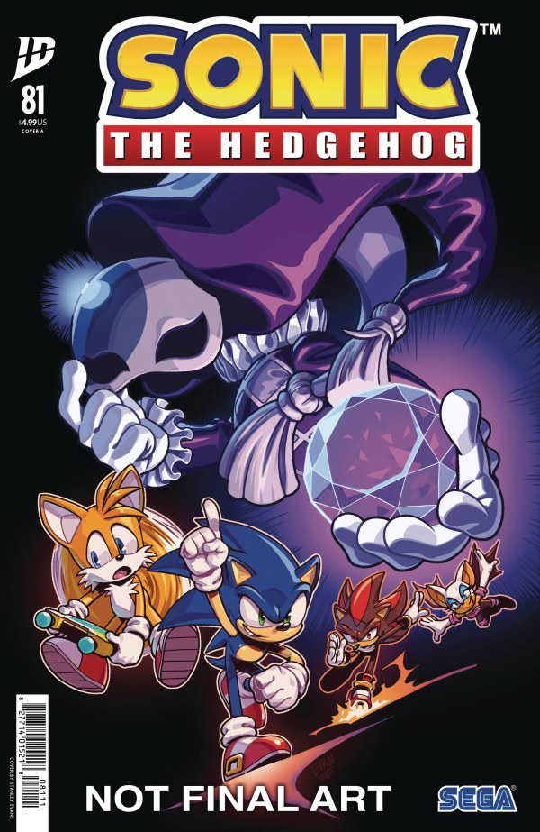 Sonic the Hedgehog #81 cover