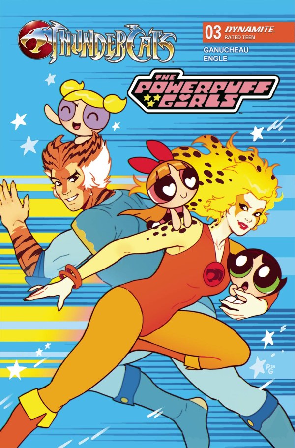 ThunderCats The Powerpuff Girls #3 cover