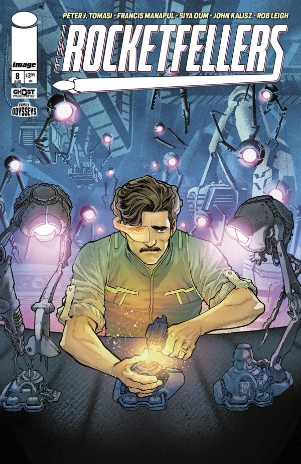 The Rocketfellers #8 cover