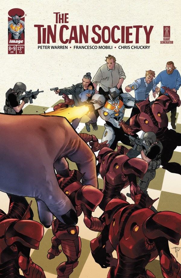 The Tin Can Society #8 cover