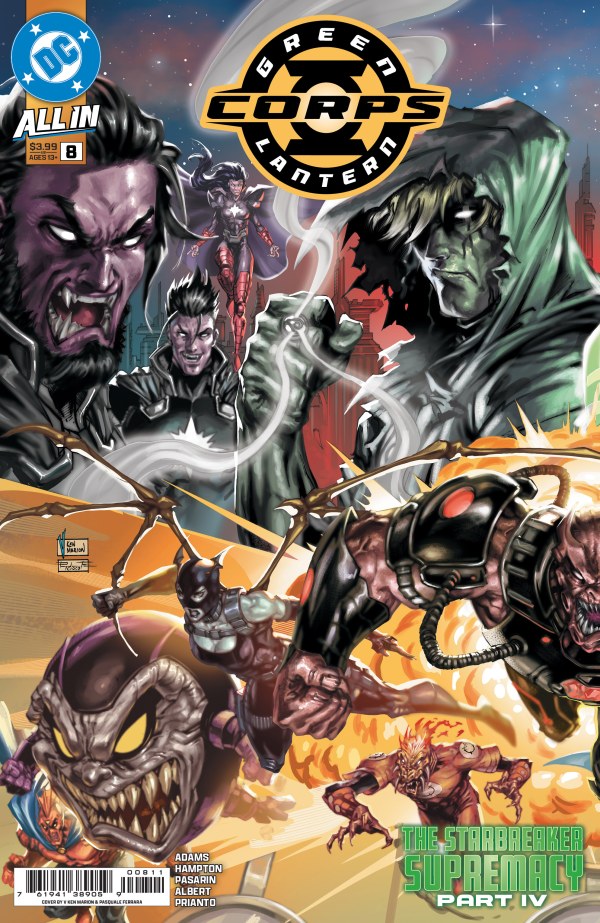 Green Lantern Corps #8 cover