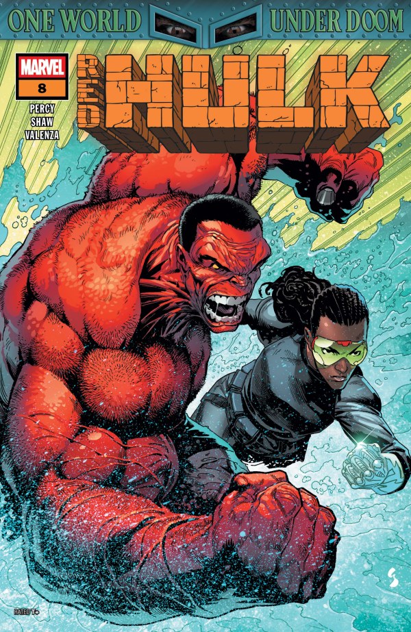 Red Hulk #8 cover