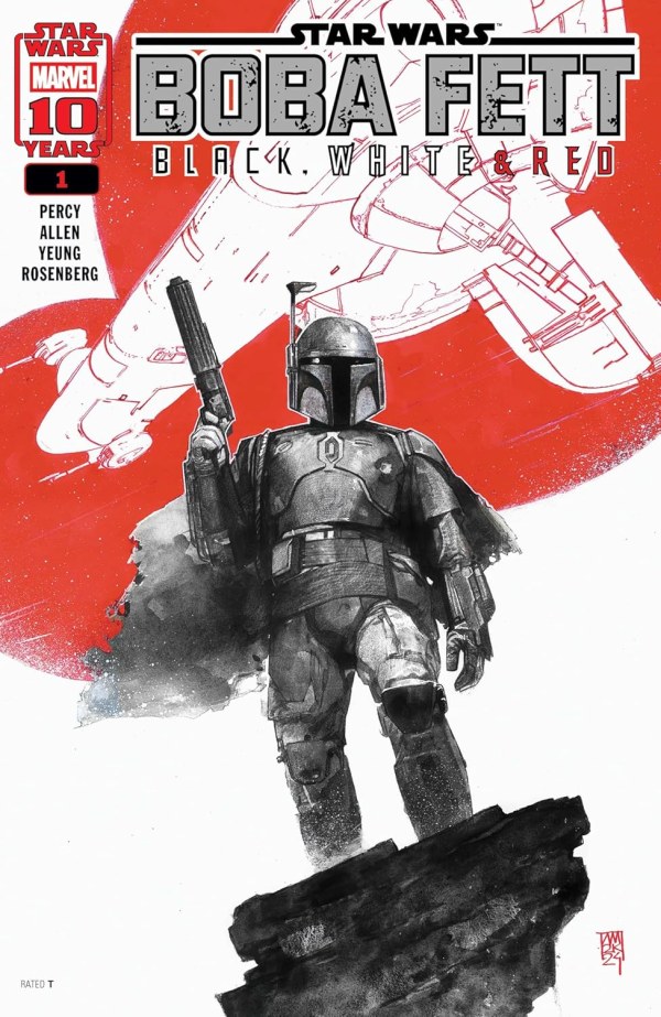 Star Wars: Boba Fett - Black, White & Red