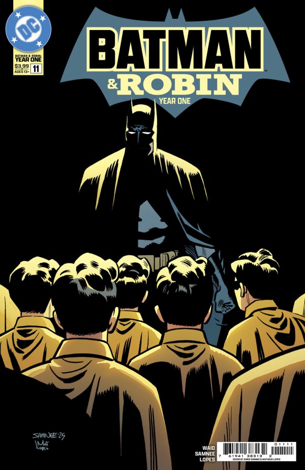 Batman and Robin: Year One #11 cover