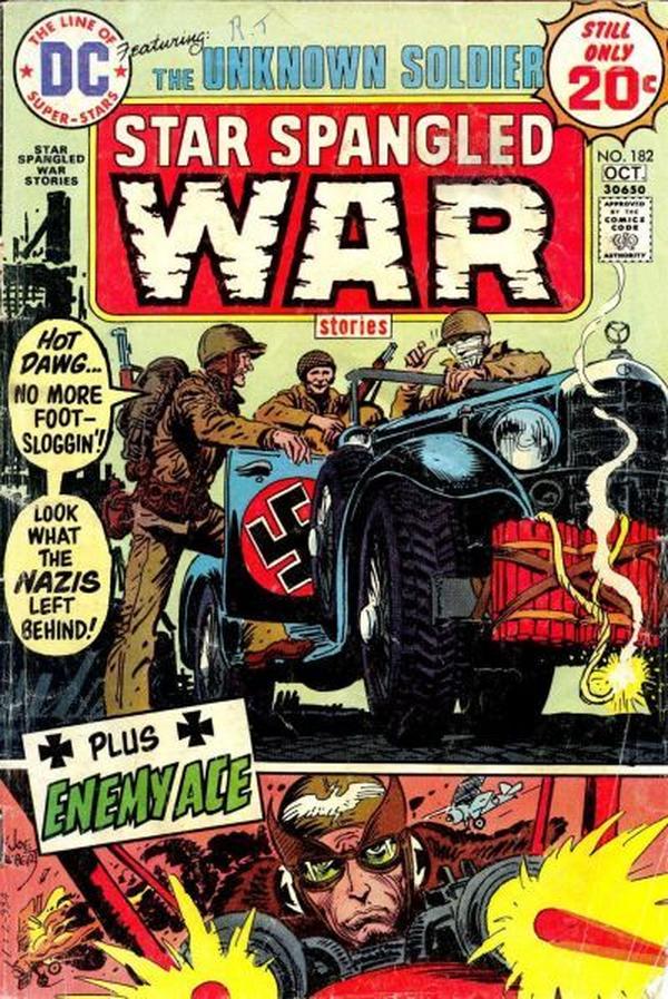 Star Spangled War Stories #182 cover