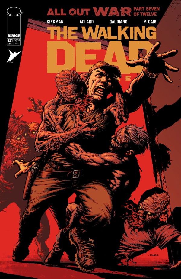 The Walking Dead Deluxe #121 cover