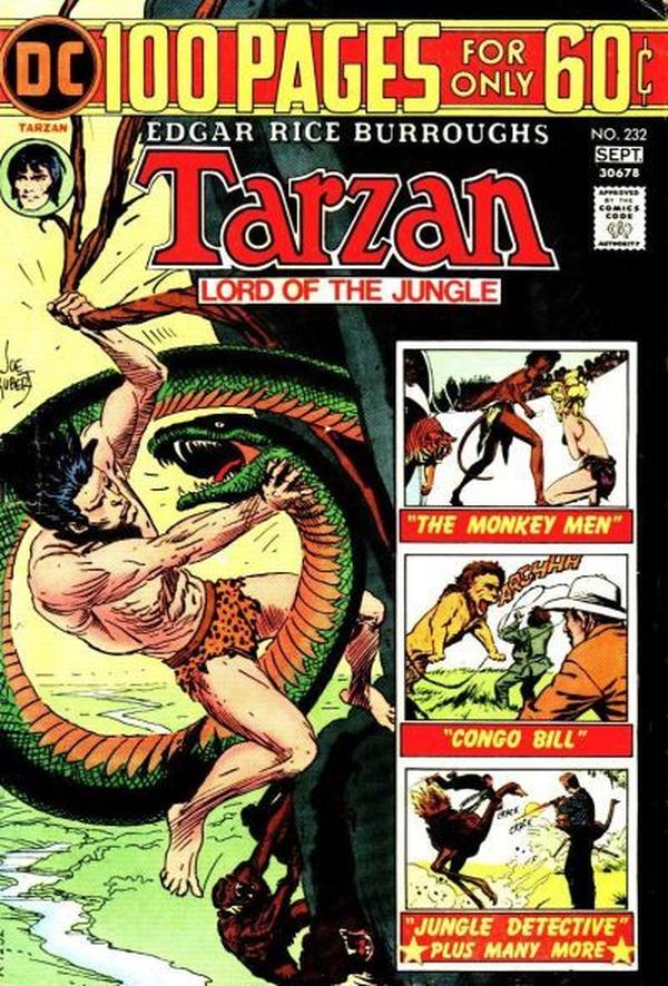 Tarzan #232 cover