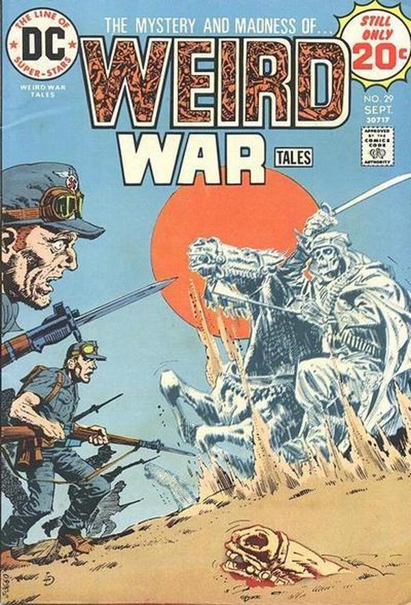 Weird War Tales #29 cover