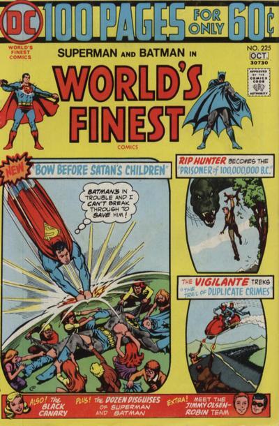 World's Finest Comics #225 cover