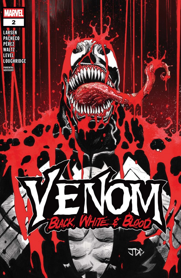 Venom: Black, White & Blood #2 cover