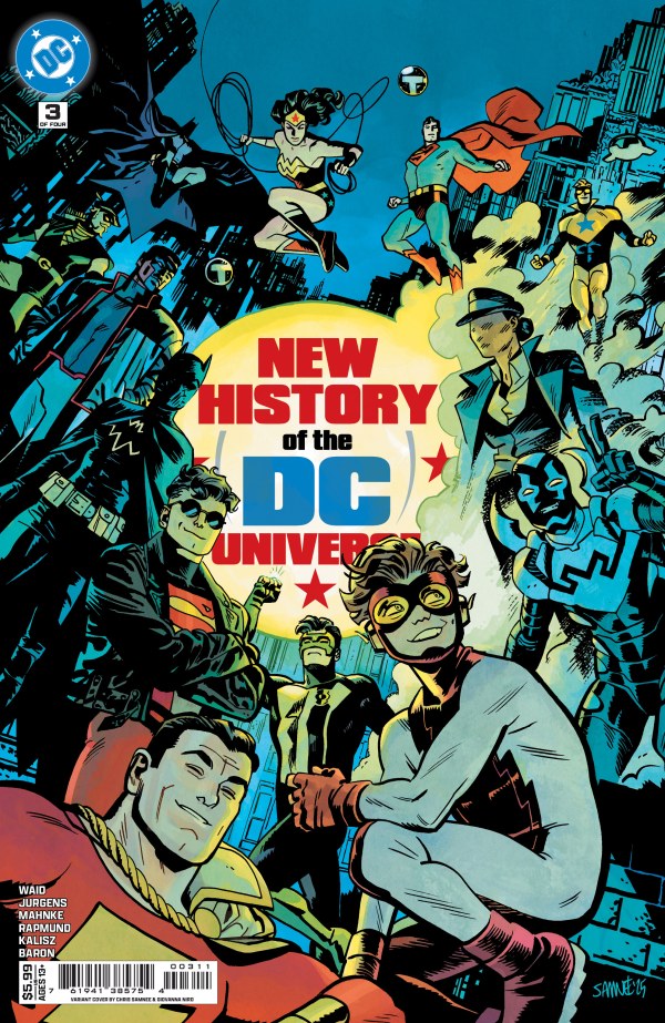 New History of the DC Universe #3 cover
