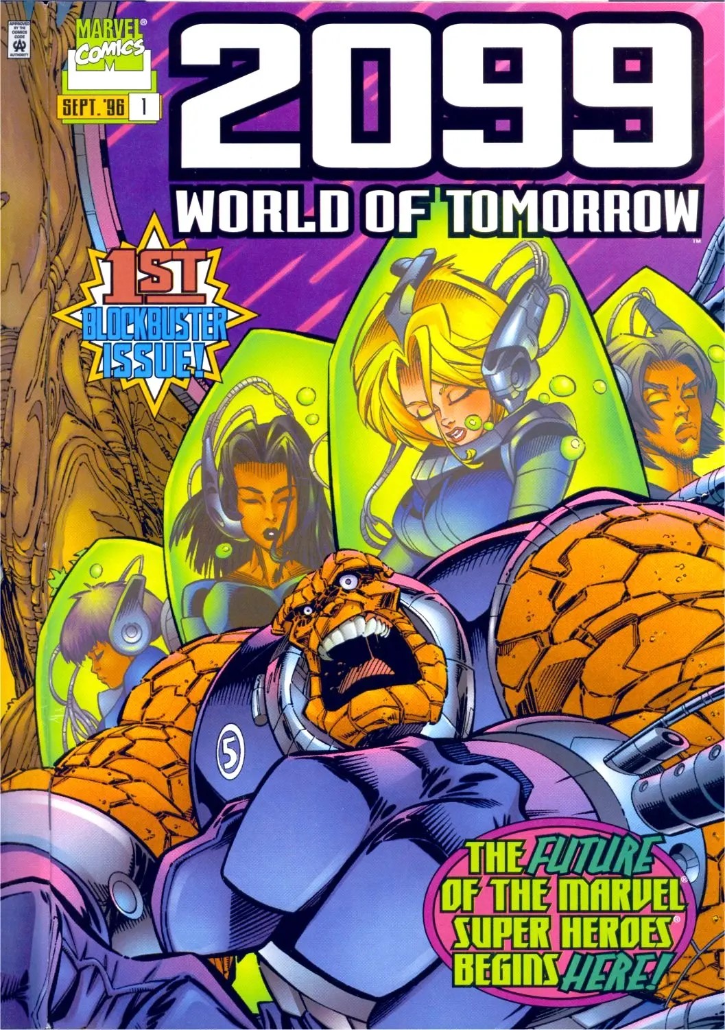 2099: World of Tomorrow #1 cover
