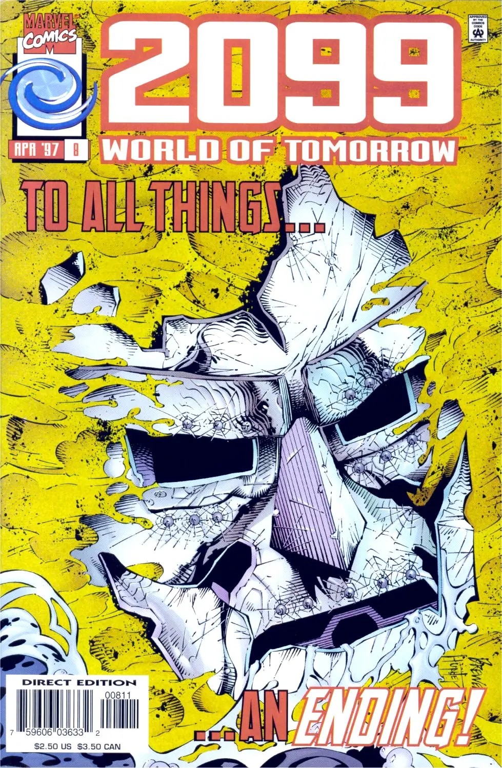 2099: World of Tomorrow #8 cover